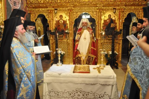 Preafericitul Părinte Patriarh Daniel la Mănăstirea Hodoş-Bodrog