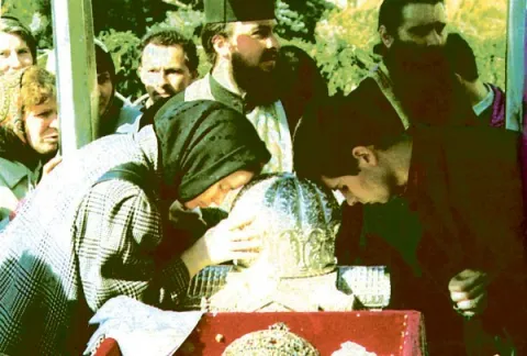 Cinstitul cap al Sfântului Apostol Andrei în procesiune în Patriarhia Română între 24 – 31 octombrie 2011