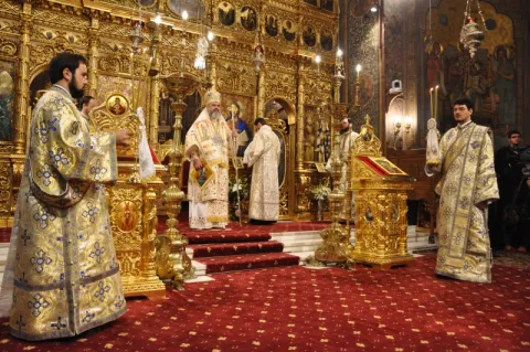 Preafericitul Părinte Patriarh Daniel a oficiat Sfânta Liturghie la Catedrala Patriarhală