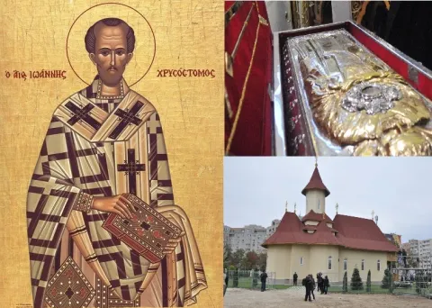 Sfântul Ioan Gură de Aur este sărbătorit astăzi în Biserica Ortodoxă Română