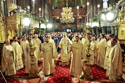 Hram, binecuvântare şi sfinţire la Catedrala mitropolitană Sfântul Spiridon-Nou