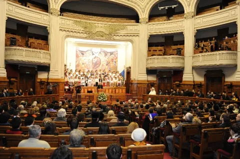 Concert de colinde la Palatul Patriarhiei