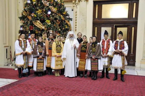 Vremea colindelor pe Dealul Patriarhiei