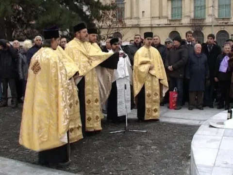 Comemorare în Piaţa Revoluţiei din Bucureşti