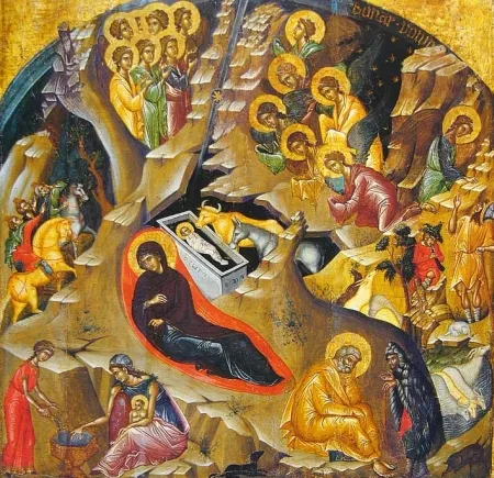 Liturghia Sfântului Ioan Gură de Aur unită cu Vecernia în Ajunul Crăciunului