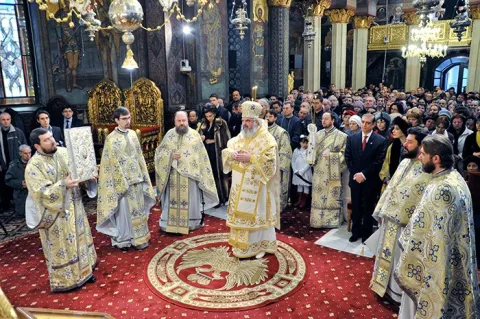 Praznic luminos la Catedrala patriarhală