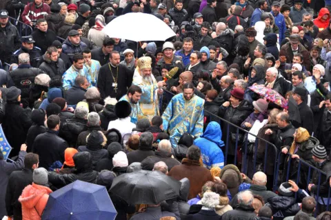 Sărbătoarea Botezului Domnului la Patriarhie