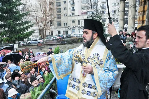 Sfinţirea cea Mare a Apei la Biserica Domniţa Bălaşa