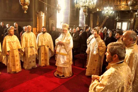 Sf. Cuv. Antonie sărbătorit la Biserica Domnească de la Curtea Veche