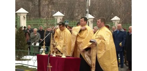 Ceremonial religios-militar pe Dealul Patriarhiei