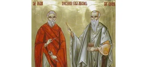 Sfinţii Doctori fără de arginţi Chir şi Ioan