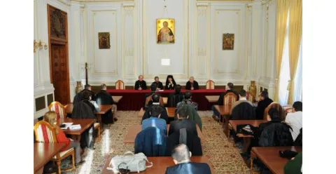 Întâlnirea Religia, rolul şi importanţa în echilibrul social la Palatul Patriarhiei