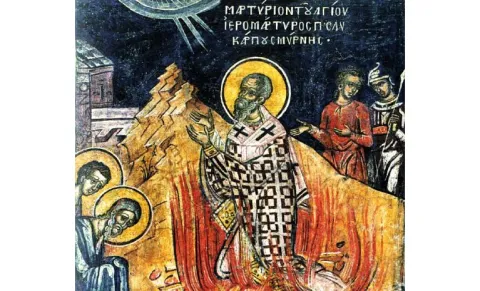 Sfântul Ierarh Policarp, episcop martir