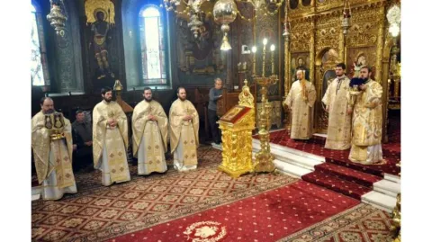 Slujire arhierească la Catedrala Patriarhală