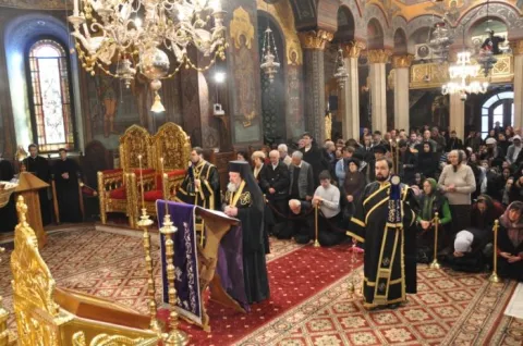 Slujiri arhiereşti la Canonul cel Mare