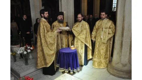 Parastas pentru Patriarhul Miron Cristea la Catedrala Patriarhală
