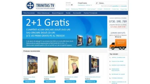 Produse media TRINITAS TV şi Radio TRINITAS