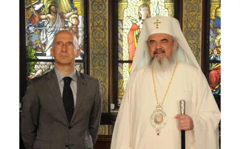 Ambasadorul Franţei în România în vizită de prezentare la Patriarhia Română