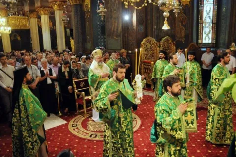 Duminica Rusaliilor la Catedrala Patriarhală