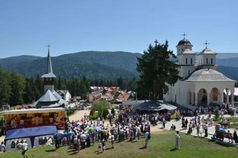 Sărbătoarea Sfântului Prooroc Ilie Tesviteanul la Mănăstirea Caraiman