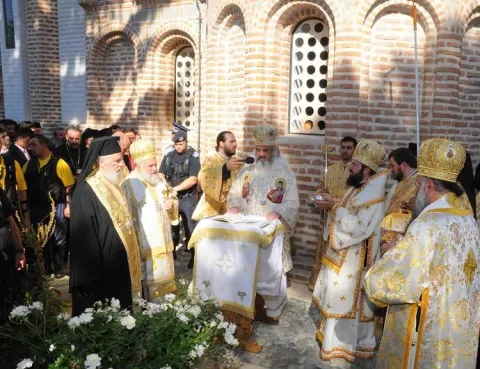 Patriarhul României a resfinţit biserica Mănăstirii Snagov
