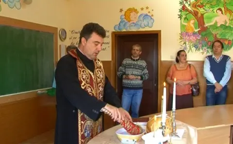 Nou cabinet de Religie la o şcoală bucureşteană
