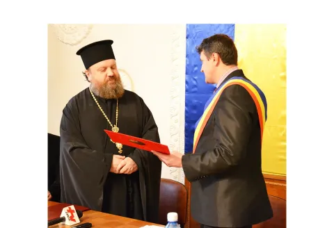 Distincţie pentru arhimandritul Timotei Aioanei