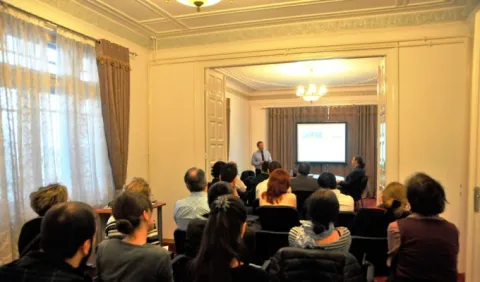 Seminar demonstrativ la Centrul de pregătire pentru patrimoniu al Patriarhiei Române