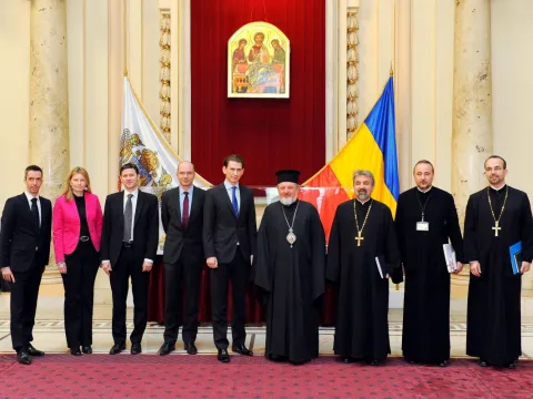Secretarul de Stat pentru Integrare al Guvernului Austriei la Palatul Patriarhiei