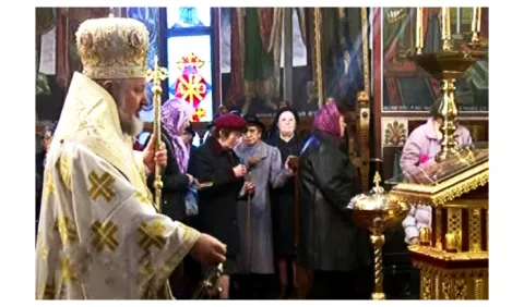 Duminica Sfintei Cruci la Biserica Maica Precista la Ploieşti