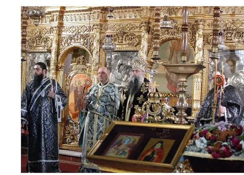 Sfântul Calinic cinstit la Mănăstirea Cernica