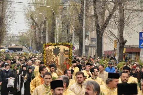 Pelerinaj de Florii în București