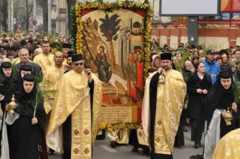 Pelerinajul de Florii organizat pentru a şasea oară la Bucureşti