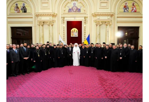 Întâlnire privind învăţământul teologic educaţional, la Patriarhie