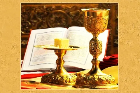 Sfânta Liturghie a Sfântului Vasile cel Mare Unită cu Vecernia în Joia Mare