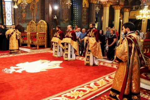 Sfânta Liturghie din Joia Mare la Patriarhie