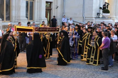 Denia Prohodului Domnului la Patriarhie