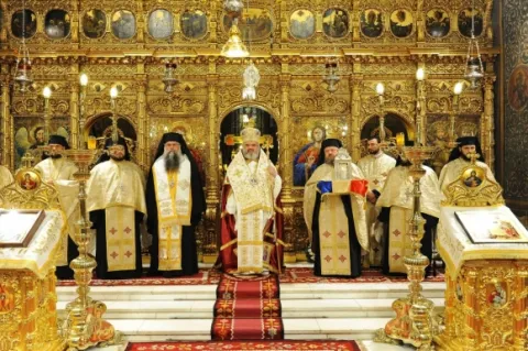 Sfânta Lumină la Patriarhie