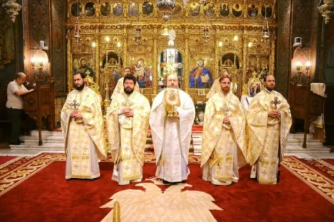 A treia zi de Paști la Patriarhie
