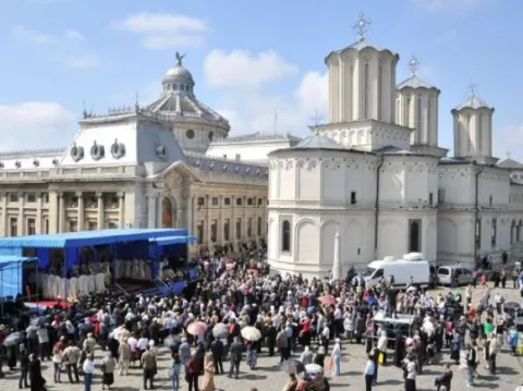 MANIFESTĂRI LA PATRIARHIA ROMÂNĂ CU PRILEJUL SĂRBĂTORII SFINŢILOR ÎMPĂRAŢI CONSTANTIN ŞI ELENA, HRAMUL ISTORIC AL CATEDRALEI PATRIARHALE