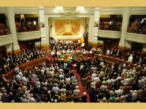 BUCURIA ÎNVIERII, concert vocal - simfonic la Palatul Patriarhiei