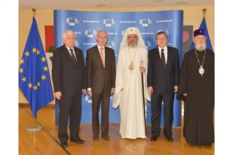 Preafericitul Părinte Patriarh Daniel la Comisia Europeană
