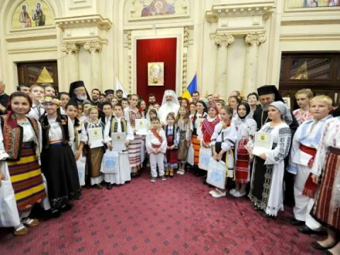 Bucuria copiilor de a fi creștini