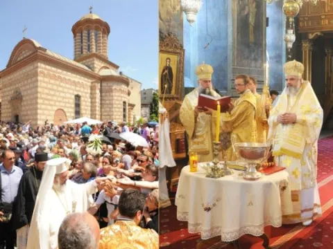 Binecuvântare patriarhală la Curtea Veche