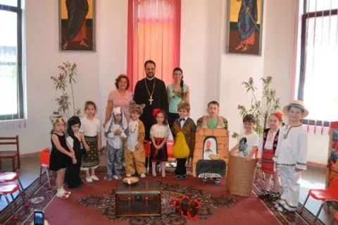 Sfârșit de an școlar la Grădinița Sf. Ap. Petru și Pavel din Ploiești