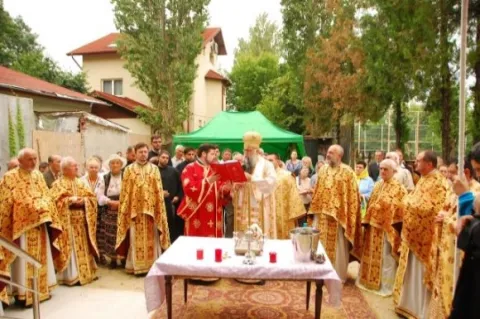 Sfințirea Bisericii "Sfântul Antonie" din Capitală