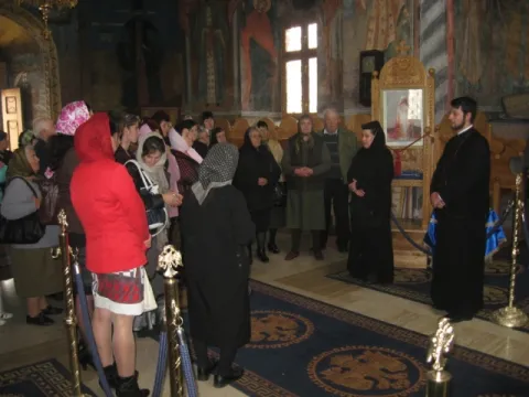 Pelerinaj organizat de Parohia Teşila I în Arhiepiscopia Târgoviştei