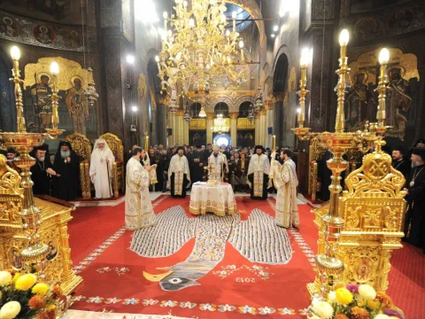 Te-Deum pentru şedinţa de lucru a Sfântului Sinod