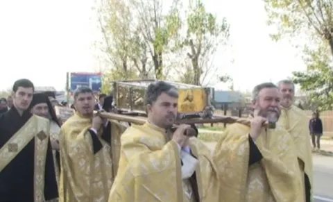 Moaştele Sfintei Filofteia se află la Mizil