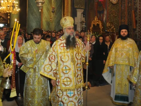 Sfântul Ierarh Nectarie cinstit la Mănăstirea Radu Vodă